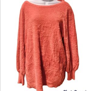 Chico’s Fuzzy Size 3 Mink Sweater